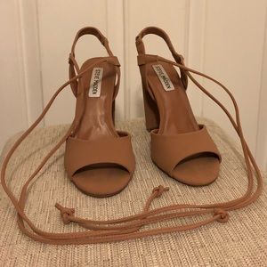 Lace up Steve Madden heels
